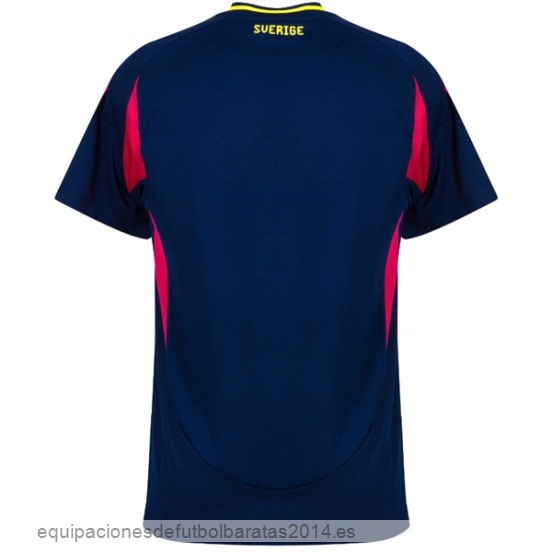 Nuevo Tailandia 2ª Camiseta Suecia 2024 Azul Marino Baratas